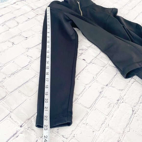 NILS Black Mock Neck Quarter Zip 1/4 Fleece S - Picture 11 of 11